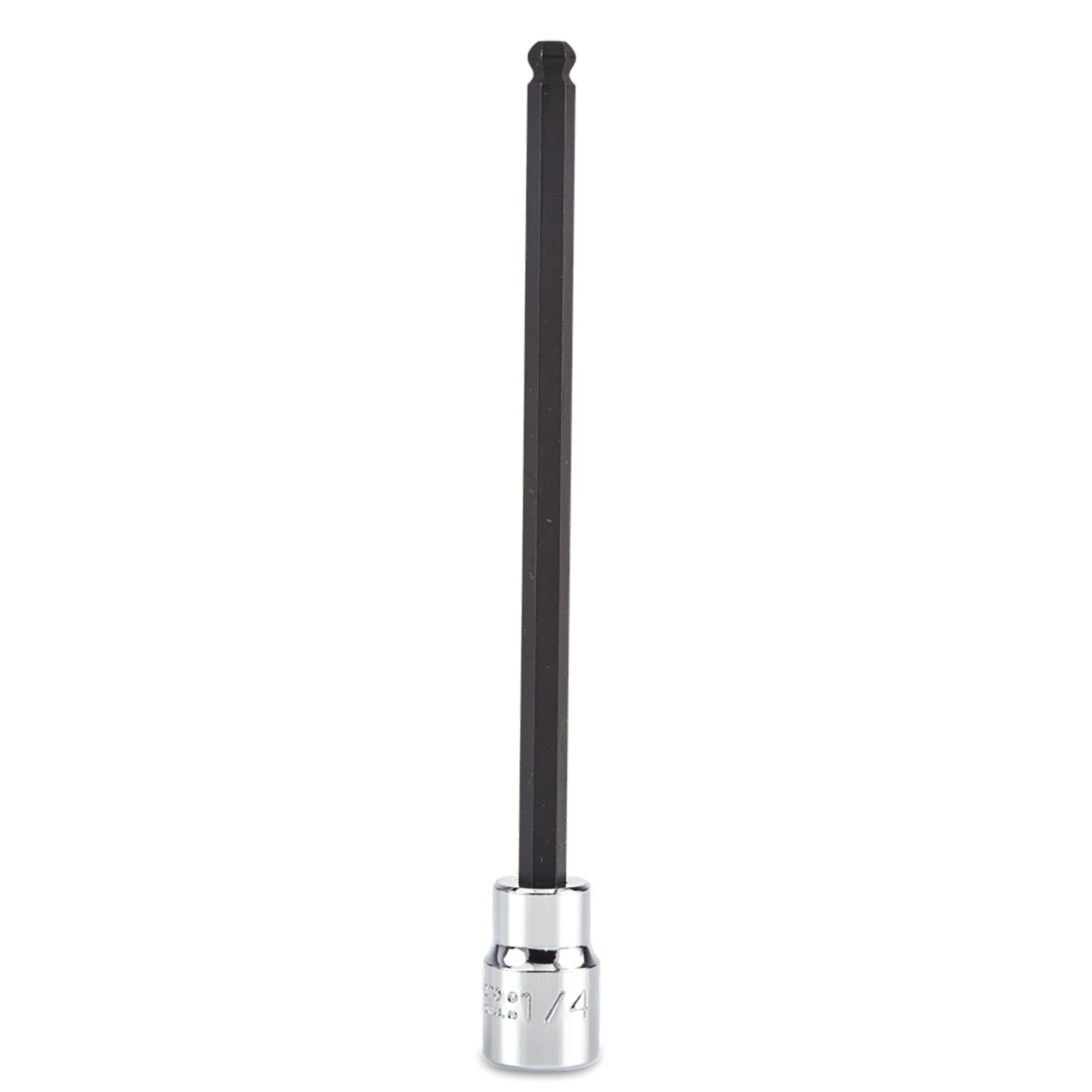 Proto Ball End Extra-Long Hex Bit Socket, 1/4in., Model# J4908BD